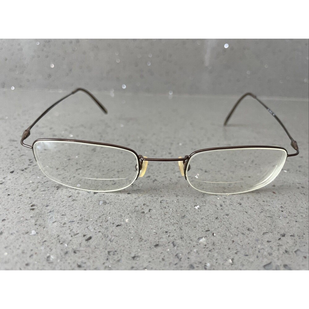 Polo Ralph Lauren Polo 477 7PR Eyeglasses Frames Only 50-21-140 Italy half rim